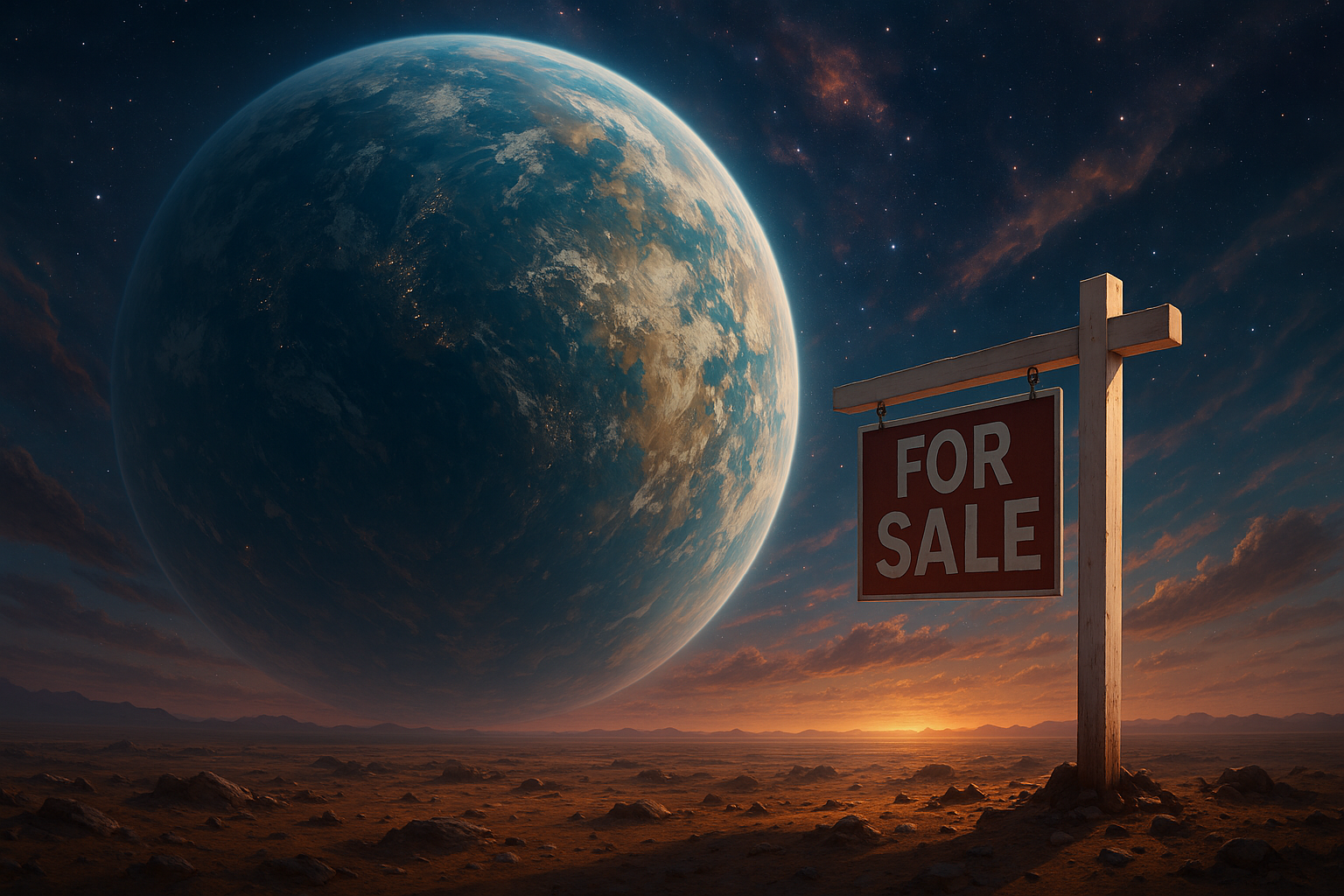 Planet for sale